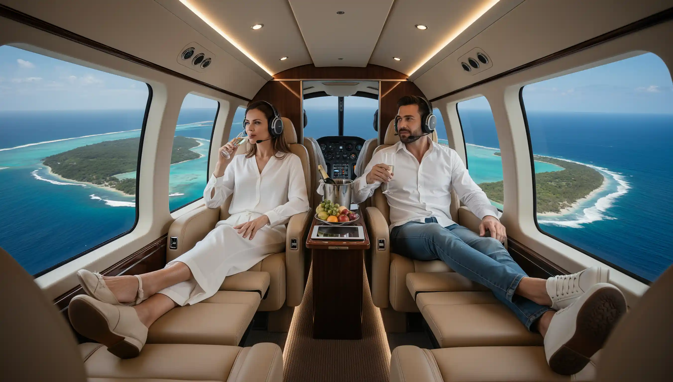 Luxury Helicopter Charter | Raja Ampat Helicopter Charter