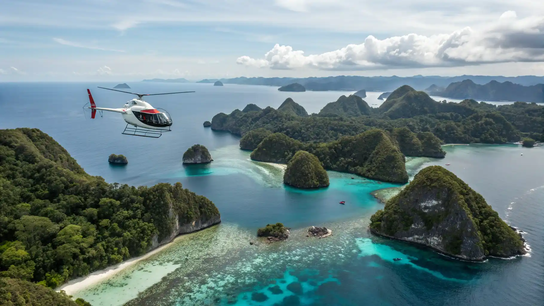Modern Fleet| Raja Ampat Helicopter Charter