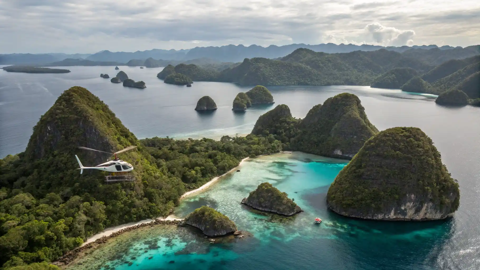 Helicopter Charter | Raja Ampat Helicopter Charter