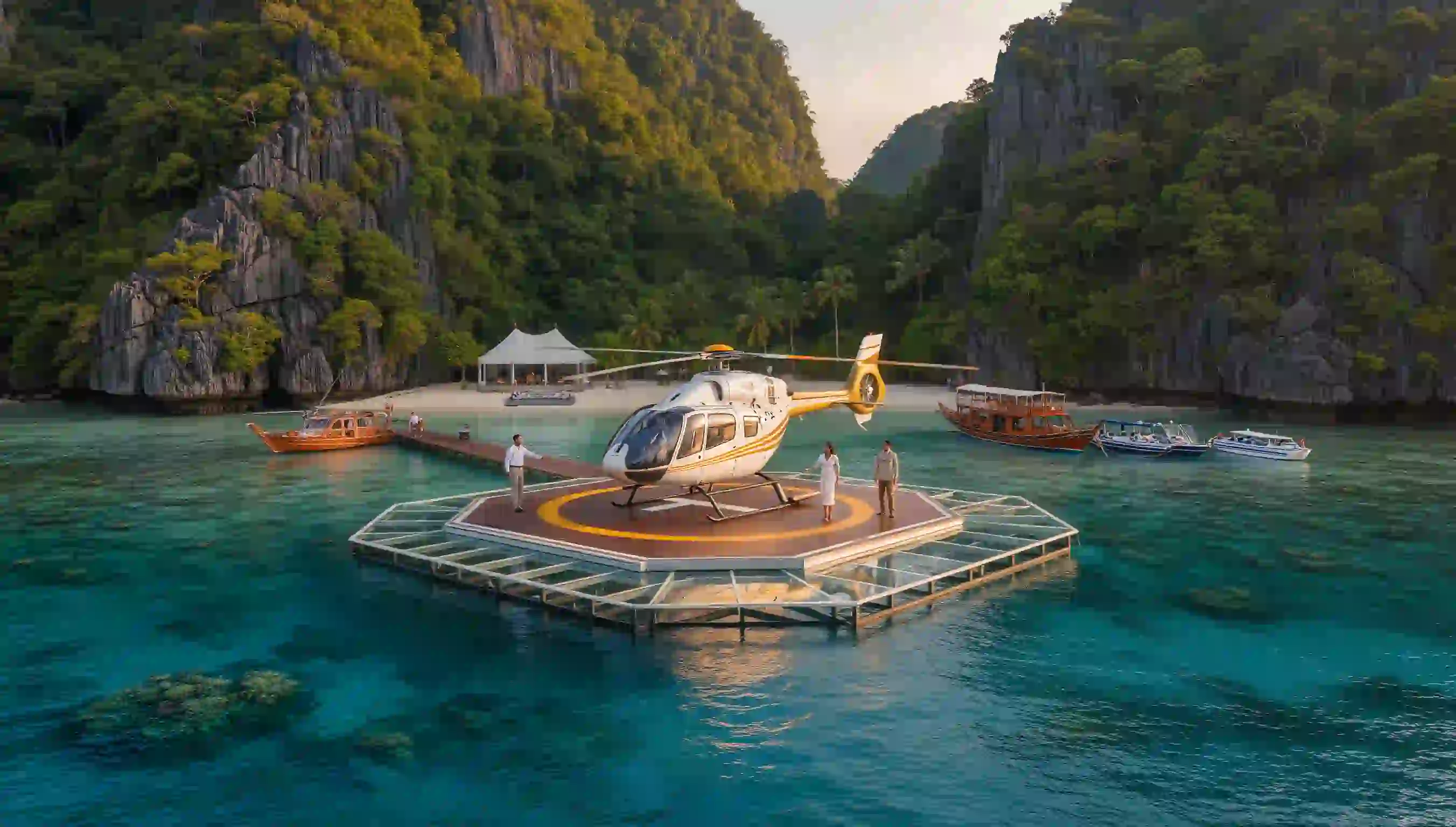 Private Island | Raja Ampat Helicopter Charter