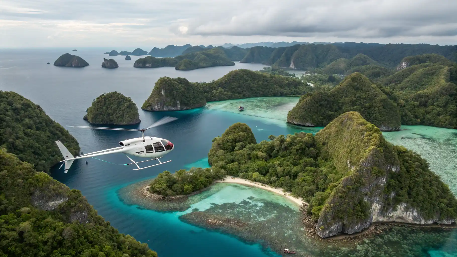 Wayag Air | Raja Ampat Helicopter Charter